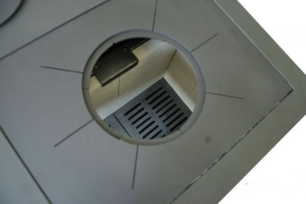 Sporák na tuhé palivo Gama smalt 11kw Pravý červený 4