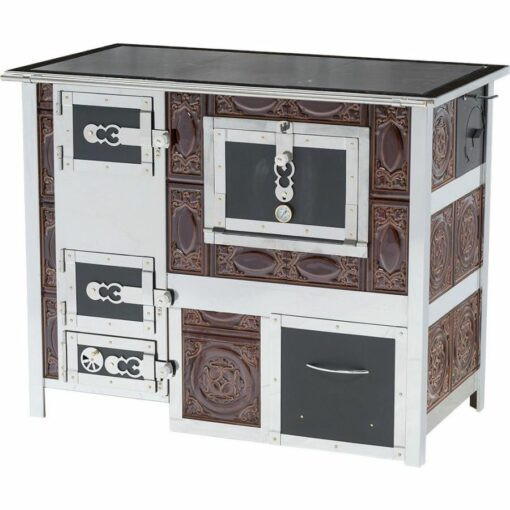 Sporák na tuhé palivo KS6 PK s teplovodním výměníkem