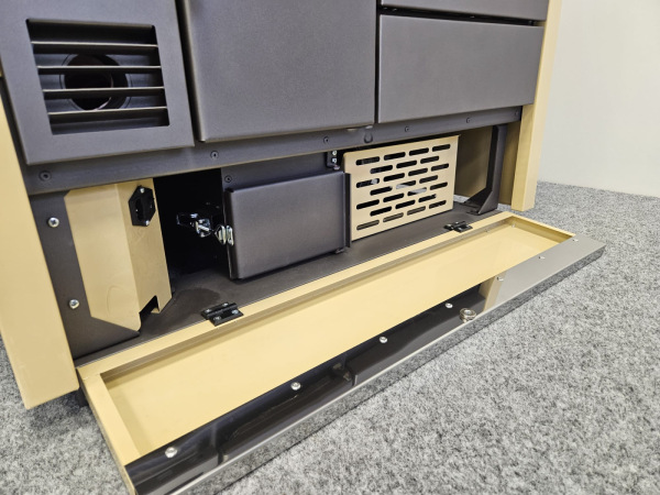 RUMELIA sporák na pelety 9KW - horkovzdušné vytápění + rozvod 3